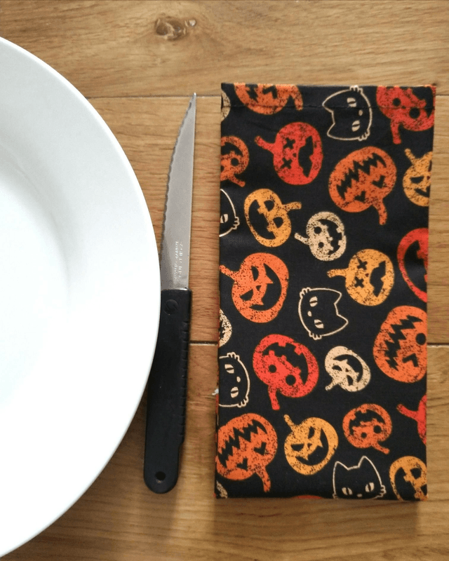 Serviette de table Halloween  🎃