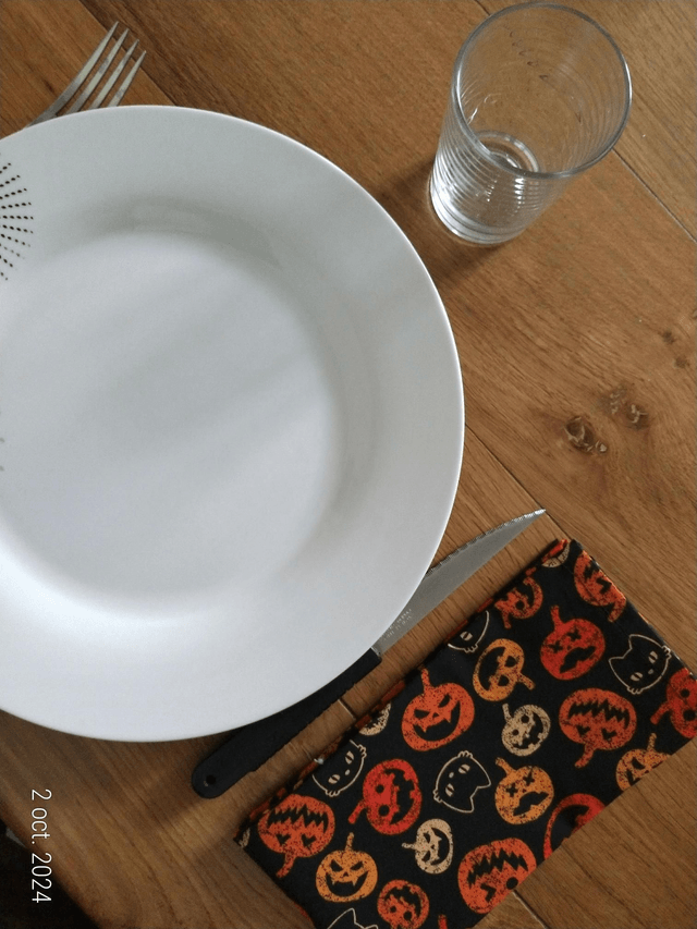 Serviette de table Halloween  🎃