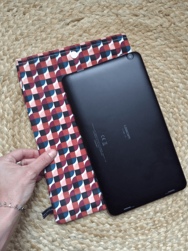 Pochette à livre grand format / tablette 