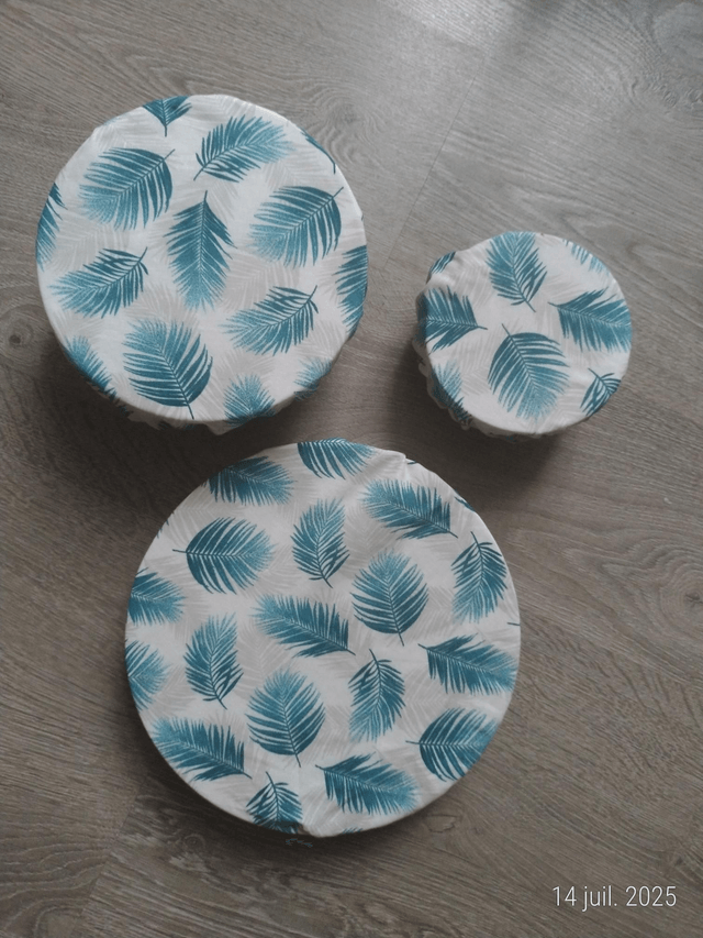 Lot de 3 couvres plats