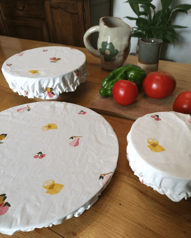 Lot de 3 couvres-plats collection fruitée  🍋