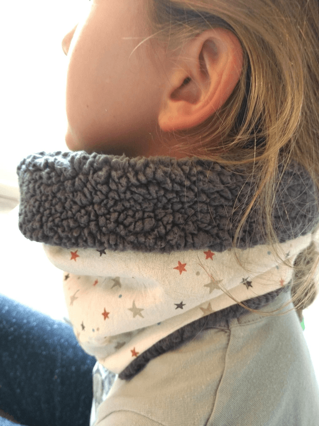 Snood enfant 4/8 ans